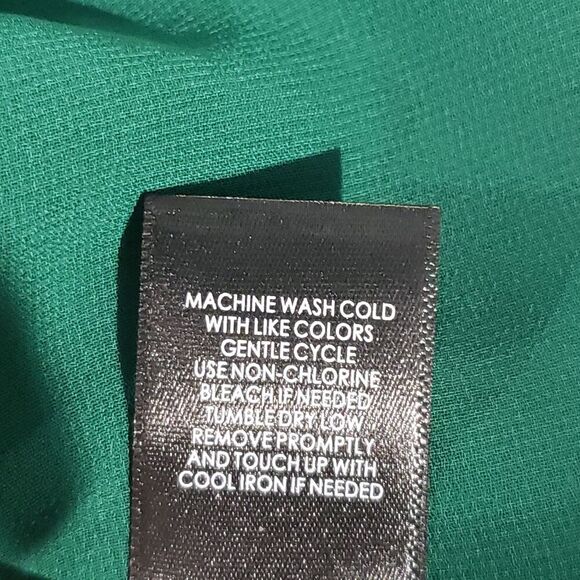 Torrid Green Pink Floral Sheer Chiffon Sleeveless Tank Top Blouse Cami Size 5 - Picture 6 of 7